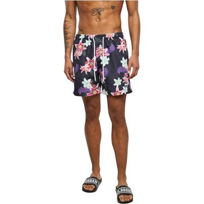 Urban Classics Short de Bain Pattern Swim Maillot Homme (lot de 1) Urban Classics Short de Bain Pattern Swim Maillot Homme (lot de 1)