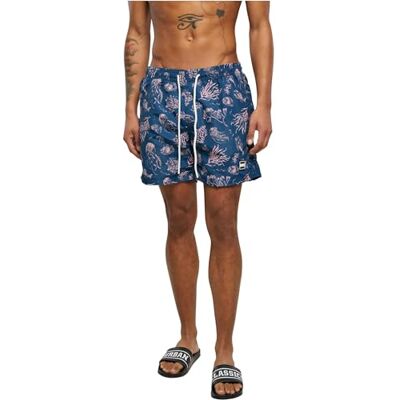 Urban Classics Short de Bain Pattern Swim Maillot Homme (lot de 1) Urban Classics Short de Bain Pattern Swim Maillot Homme (lot de 1)