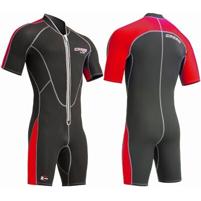 CRESSI Lido Man Combinaison Neoprene Shorty 2mm Homme Natation Snorkeling et Plongee CRESSI Lido Man Combinaison Neoprene Shorty 2mm Homme Natation Snorkeling et Plongee