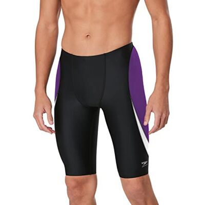 Speedo Maillot de bain standard, modèle Jammer Endurance+ Splice Team Colors, pour hommes Speedo Maillot de bain standard, modèle Jammer Endurance+ Splice Team Colors, pour hommes