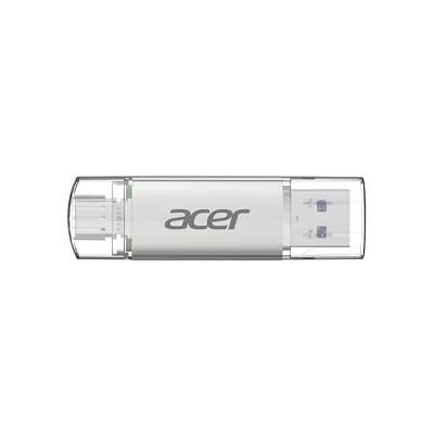 Acer Clé USB UT300 128 Go USB 3.2 Gen1, jusqu'à 150 Mo/s, avec double port Type-A & Type-C Flash Drive pour PC/ordinateur portable/MacBook/smartphone Acer Clé USB UT300 128 Go USB 3.2 Gen1, jusqu'à 150 Mo/s, avec double port Type-A & Type-C Flash Drive pour PC/ordinateur portable/MacBook/smartphone