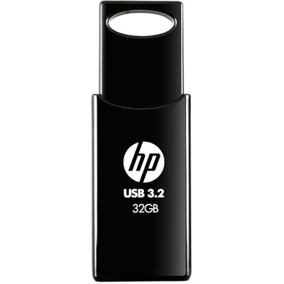 HP Clé USB 3.2 32GB, Noir, jusqu'à 120Mo/s HP Clé USB 3.2 32GB, Noir, jusqu'à 120Mo/s