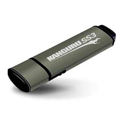 KANGURU SS3 – Clé USB de 128 Go – Commutateur de protection physique en écriture – USB 3.0 SuperSpeed – Portable KANGURU SS3 – Clé USB de 128 Go – Commutateur de protection physique en écriture – USB 3.0 SuperSpeed – Portable