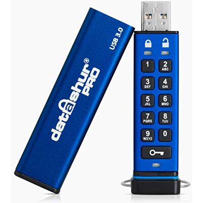 iStorage datAshur PRO 16 Go Clé USB cryptée Certifié FIPS 140-2 niveau 3 Protégé par mot de passe Résistant à la poussière et à l'eau iStorage datAshur PRO 16 Go Clé USB cryptée Certifié FIPS 140-2 niveau 3 Protégé par mot de passe Résistant à la poussière et à l'eau