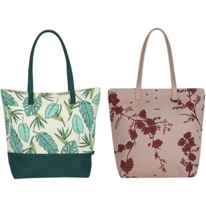 Eco Right Grands sacs fourre-tout pour femmes avec fermeture éclair Sacs à main imperméables écologiques pour femmes Taille unique, Lush Tropics Sakura, Einheitsgröße, Utilitaire Eco Right Grands sacs fourre-tout pour femmes avec fermeture éclair Sacs à main imperméables écologiques pour femmes Taille unique, Lush Tropics Sakura, Einheitsgröße, Utilitaire