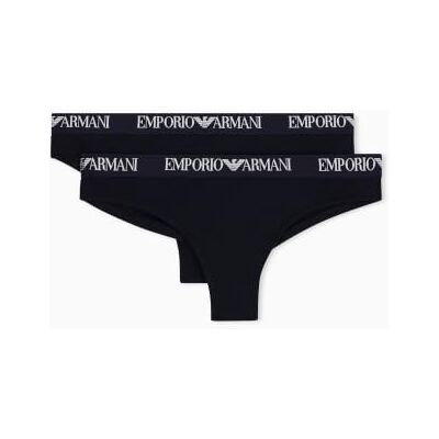 Giorgio Armani Essential Cotton 2-pack Brazilian Jupon Femme (lot de 2) Giorgio Armani Essential Cotton 2-pack Brazilian Jupon Femme (lot de 2)