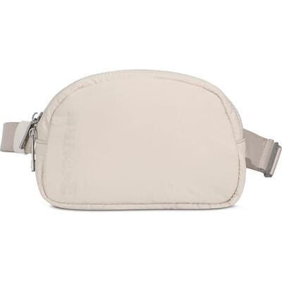 Expatrié Milly Sac banane bouffant en nylon recyclé pour femme avec boucle en métal Petit sac en nylon gonflé Hydrofuge, sable, One Size, Ceinture porte-monnaie Expatrié Milly Sac banane bouffant en nylon recyclé pour femme avec boucle en métal Petit sac en nylon gonflé Hydrofuge, sable, One Size, Ceinture porte-monnaie