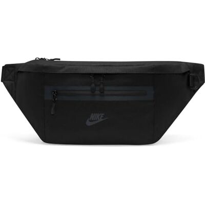 NIKE NK ELMNTL PRM Sac banane, Noir/anthracite, MISC, sport NIKE NK ELMNTL PRM Sac banane, Noir/anthracite, MISC, sport