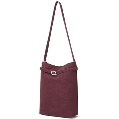 Miss Lulu Sac à main pour femme Grand sac cabas Sac à main En cuir synthétique souple Taille moyenne Miss Lulu Sac à main pour femme Grand sac cabas Sac à main En cuir synthétique souple Taille moyenne
