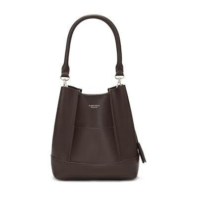 Carlheim , Skagen Sac à main en cuir véritable Adaline (marron), Marron, Talla única Carlheim , Skagen Sac à main en cuir véritable Adaline (marron), Marron, Talla única