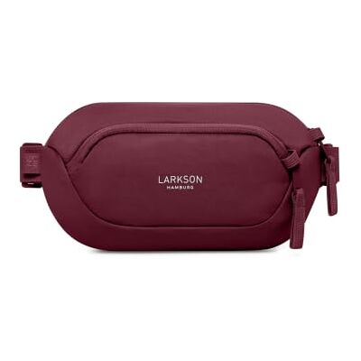 LARKSON Helge Sac à bandoulière pour femme et homme avec bloqueur RFID et boucles antivol sur la fermeture éclair Rembourrage en maille imperméable, Baie, Talla única, Minimum LARKSON Helge Sac à bandoulière pour femme et homme avec bloqueur RFID et boucles antivol sur la fermeture éclair Rembourrage en maille imperméable, Baie, Talla única, Minimum