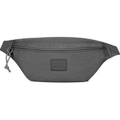 Johnny Urban Erik Small Sac banane pour homme et femme Sac banane avec sangle flexible pour festival Poche poitrine élégante Imperméable, gris foncé, Einheitsgröße, Sac tour de cou Johnny Urban Erik Small Sac banane pour homme et femme Sac banane avec sangle flexible pour festival Poche poitrine élégante Imperméable, gris foncé, Einheitsgröße, Sac tour de cou