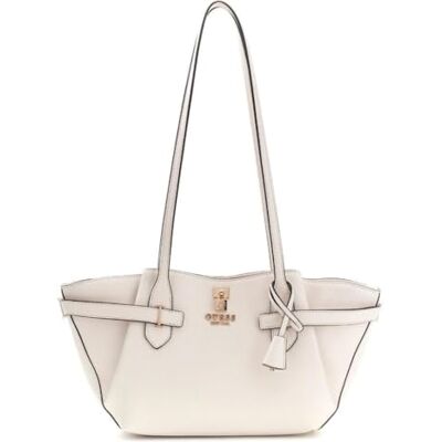 GUESS sac à épaule Yesba Girlfriend Shoulder Satchel Bag Cream White écru GUESS sac à épaule Yesba Girlfriend Shoulder Satchel Bag Cream White écru