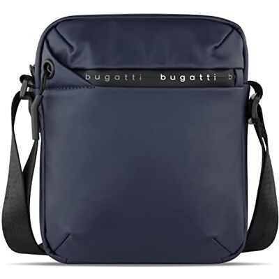 bugatti Blanc – Petite sacoche bandoulière pour homme Bleu bugatti Blanc – Petite sacoche bandoulière pour homme Bleu