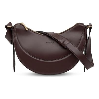 Expatrié Livia Large Sac à main pour femme Half Moon Bag Grand sac à bandoulière au design croissant de lune Sac semi-circulaire en cuir végétalien Imperméable Expatrié Livia Large Sac à main pour femme Half Moon Bag Grand sac à bandoulière au design croissant de lune Sac semi-circulaire en cuir végétalien Imperméable