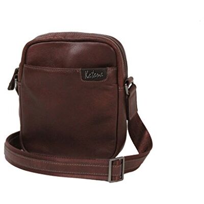 Katana Pochette Cuir De Vachette Sauvage K 81662, Marron, Taille unique Katana Pochette Cuir De Vachette Sauvage K 81662, Marron, Taille unique