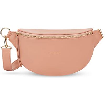 Expatrié Alice Sac banane pour femme, pour festival, voyage et quotidien, en cuir végétalien, élégant, imperméable, Rose, S, Classique et élégant Expatrié Alice Sac banane pour femme, pour festival, voyage et quotidien, en cuir végétalien, élégant, imperméable, Rose, S, Classique et élégant