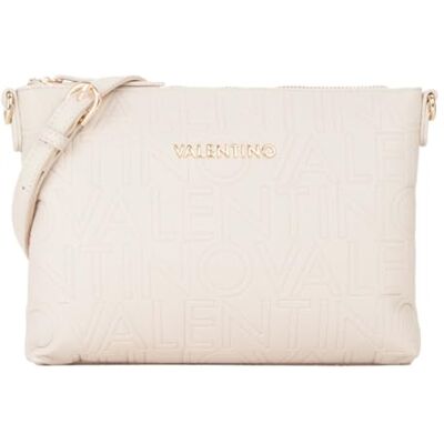 Valentino Pansy, Sac à Main Femme, Écru, Écru Valentino Pansy, Sac à Main Femme, Écru, Écru