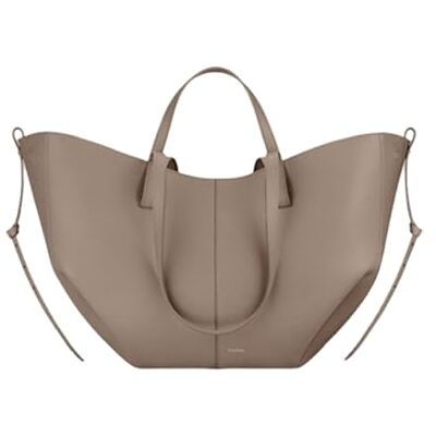 CORIOS Sac à Main pour Femme Sac Seau en Forme de Croissant de Style PU Cuir Sac Portés Épaule Grande Sacs Cabas Hobo Sac Fourre Tout 2pcs pour Travail Achats Voyage, Gris L, L, Minimal CORIOS Sac à Main pour Femme Sac Seau en Forme de Croissant de Style PU Cuir Sac Portés Épaule Grande Sacs Cabas Hobo Sac Fourre Tout 2pcs pour Travail Achats Voyage, Gris L, L, Minimal