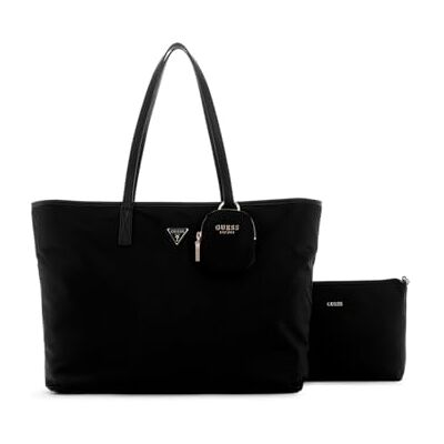 GUESS Borsa Eco Gemma Largetech Tote nero BS25GU159 EYG839525 Grande GUESS Borsa Eco Gemma Largetech Tote nero BS25GU159 EYG839525 Grande