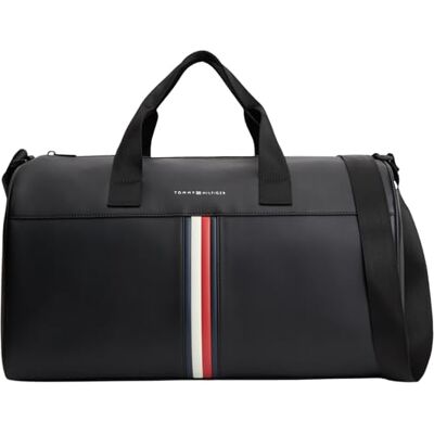 Tommy Hilfiger Men Th Metro Duffle AM0AM14519 Weekender, noir, taille unique Tommy Hilfiger Men Th Metro Duffle AM0AM14519 Weekender, noir, taille unique
