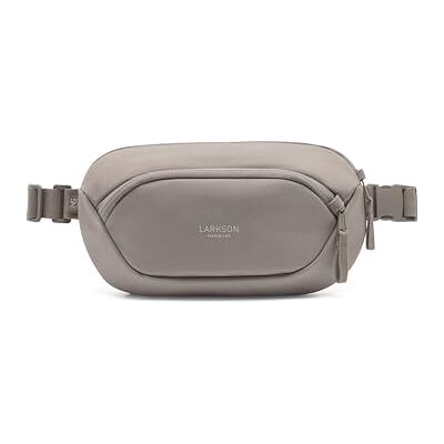 LARKSON Helge Large Sac à bandoulière pour homme et femme Anti-vol Avec blocage RFID Sac banane pour la vie quotidienne, les festivals et les voyages Imperméable, Gris gravier, Einheitsgröße LARKSON Helge Large Sac à bandoulière pour homme et femme Anti-vol Avec blocage RFID Sac banane pour la vie quotidienne, les festivals et les voyages Imperméable, Gris gravier, Einheitsgröße