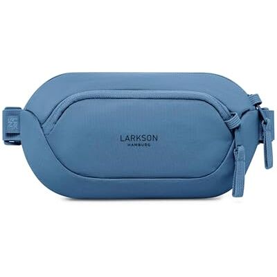 LARKSON Helge Petit sac banane pour homme et femme – Sac banane antivol avec bloqueur RFID pour le quotidien et les voyages – Rembourrage en maille respirante – Hydrofuge, bleu clair, One Size LARKSON Helge Petit sac banane pour homme et femme – Sac banane antivol avec bloqueur RFID pour le quotidien et les voyages – Rembourrage en maille respirante – Hydrofuge, bleu clair, One Size