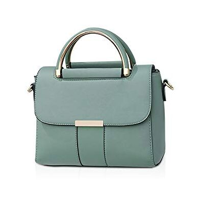 NICOLE & DORIS Petit Sac Bandoulière Rectangulaire Sac Porté Epaule Femme Sacoche Simple Sac D'épaule en Simili Cuir Mode sac à Main pour Travail études Shopping, Vert, L NICOLE & DORIS Petit Sac Bandoulière Rectangulaire Sac Porté Epaule Femme Sacoche Simple Sac D'épaule en Simili Cuir Mode sac à Main pour Travail études Shopping, Vert, L