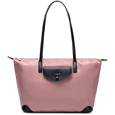 David Jones Sac à Main Cabas Nylon Femme Fourre-Tout Sac Shopping Souple Grande Capacité Shopper Tote Porté Epaule Bandoulière Elégant Travail Ville Voyage Mode Original Tendance David Jones Sac à Main Cabas Nylon Femme Fourre-Tout Sac Shopping Souple Grande Capacité Shopper Tote Porté Epaule Bandoulière Elégant Travail Ville Voyage Mode Original Tendance