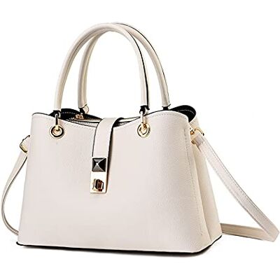 NICOLE & DORIS Sacs Bandoulière Petit Sac a Main Femmes Cuir Souple Elégant Sac à Poignée Supérieure Besace Sacoche Compartiments Multiples Simple Sac Porté Epaule Soirée NICOLE & DORIS Sacs Bandoulière Petit Sac a Main Femmes Cuir Souple Elégant Sac à Poignée Supérieure Besace Sacoche Compartiments Multiples Simple Sac Porté Epaule Soirée