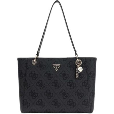GUESS Sac à bandoulière Noelle II Tote Bag Coal Logo gris foncé GUESS Sac à bandoulière Noelle II Tote Bag Coal Logo gris foncé