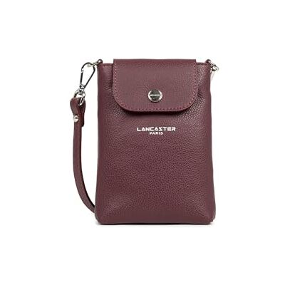 Lancaster Milano Bao Pochette smartphone Cuir de Vachette Grainé Bordeaux Lancaster Milano Bao Pochette smartphone Cuir de Vachette Grainé Bordeaux