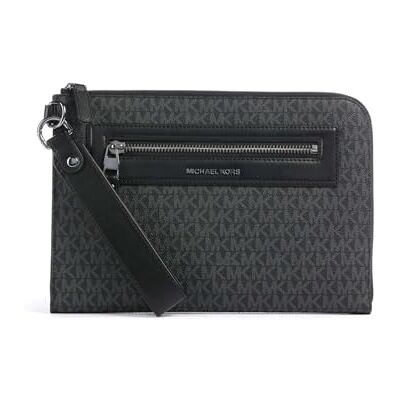 Michael Kors Pochette avec dragonne logo MK Jet Set Noir Michael Kors Pochette avec dragonne logo MK Jet Set Noir