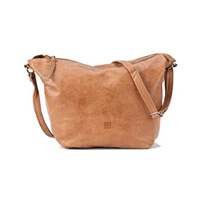 BIBA Utah Cream Out UTC2LO Sac à bandoulière en cuir véritable avec poignée longue, fermeture éclair, vachette légitime BIBA Utah Cream Out UTC2LO Sac à bandoulière en cuir véritable avec poignée longue, fermeture éclair, vachette légitime
