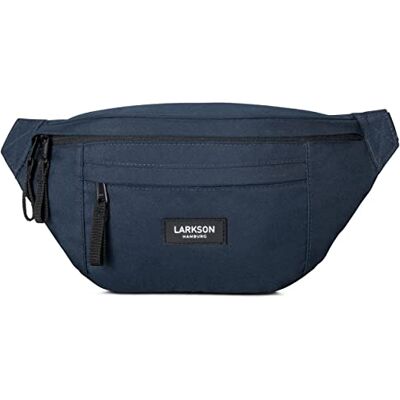 LARKSON Sac banane pour femmes et hommes Ole Sac à bandoulière pour les festivals et le sport Petit sac à bandoulière Sac de voyage Imperméable, Bleu, Taglia Unica, Poche supplémentaire LARKSON Sac banane pour femmes et hommes Ole Sac à bandoulière pour les festivals et le sport Petit sac à bandoulière Sac de voyage Imperméable, Bleu, Taglia Unica, Poche supplémentaire