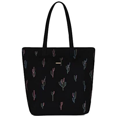 Eco Right Grands sacs fourre-tout pour femmes avec fermeture éclair Sacs à main imperméables écologiques pour femmes Taille unique, Lot de 5 sacs Cactiverse, Einheitsgröße, Utilitaire Eco Right Grands sacs fourre-tout pour femmes avec fermeture éclair Sacs à main imperméables écologiques pour femmes Taille unique, Lot de 5 sacs Cactiverse, Einheitsgröße, Utilitaire