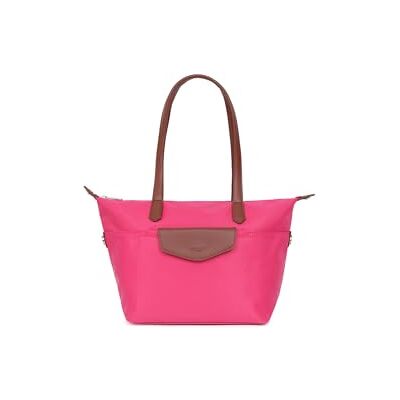 Hexagona Pop Paris Sac cabas porté épaule pour Femme Collection POP Rose en Nylon Porté Epaule Sac a main femme Sac bandoulière Petit Sac Sac à main bandoulière Femme Hexagona Pop Paris Sac cabas porté épaule pour Femme Collection POP Rose en Nylon Porté Epaule Sac a main femme Sac bandoulière Petit Sac Sac à main bandoulière Femme