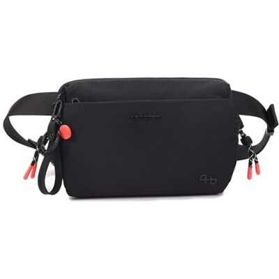 Hedgren Sac banane Jun pour femme, Schwarz, Einheitsgröße, WAISTBAG Hedgren Sac banane Jun pour femme, Schwarz, Einheitsgröße, WAISTBAG