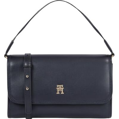 Tommy Hilfiger , Sac à bandoulière monotype Th pour femme, bleu, taille unique Tommy Hilfiger , Sac à bandoulière monotype Th pour femme, bleu, taille unique