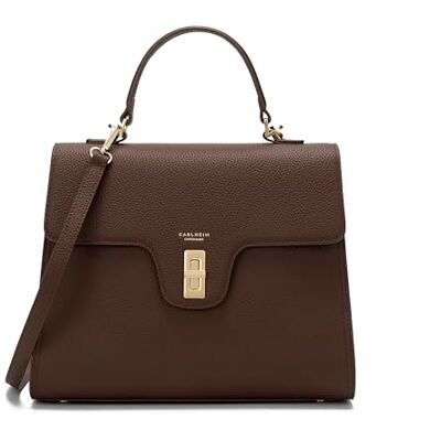 Carlheim , Skagen Sac à main en cuir véritable Estelle (marron), Marron, Talla única Carlheim , Skagen Sac à main en cuir véritable Estelle (marron), Marron, Talla única