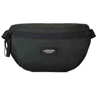 LARKSON Finn Sac banane pour femme et homme – Ceinture sac à bandoulière pour festival et sport – Petit sac de voyage – Hydrofuge, Vert foncé, Taglia Unica LARKSON Finn Sac banane pour femme et homme – Ceinture sac à bandoulière pour festival et sport – Petit sac de voyage – Hydrofuge, Vert foncé, Taglia Unica