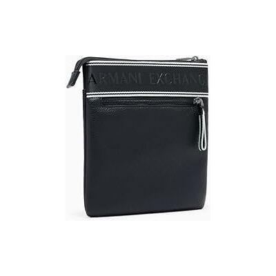 Giorgio Armani Exchange A X Men's ian Crossbody pour homme, noir, taille moyenne Giorgio Armani Exchange A X Men's ian Crossbody pour homme, noir, taille moyenne