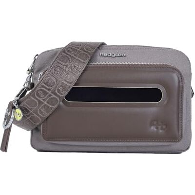 Hedgren Americano, accessoire de voyage et portefeuille pour femme, style vintage taupe, unique Hedgren Americano, accessoire de voyage et portefeuille pour femme, style vintage taupe, unique