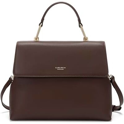 Carlheim , Gotland Genuine Leather collection, Sophia Genuine Leather Handbag (Brown), Marron, Taille unique Carlheim , Gotland Genuine Leather collection, Sophia Genuine Leather Handbag (Brown), Marron, Taille unique