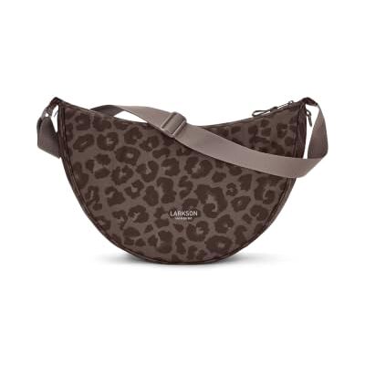 LARKSON Sac à bandoulière pour femme Solveig Sac demi-lune, sac à bandoulière rond, élégant et décontracté, réglable, tendance, imperméable LARKSON Sac à bandoulière pour femme Solveig Sac demi-lune, sac à bandoulière rond, élégant et décontracté, réglable, tendance, imperméable