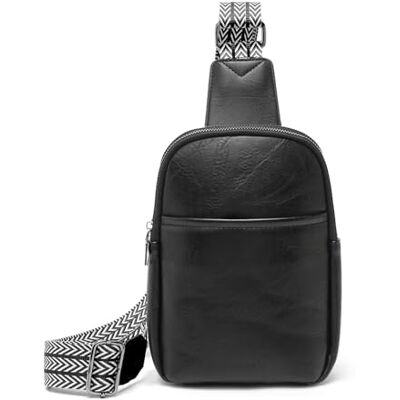 Miss Lulu Sac à bandoulière pour femme, petite fille, sac à main en cuir, sacs d'épaule imperméable, avec bandoulière réglable Miss Lulu Sac à bandoulière pour femme, petite fille, sac à main en cuir, sacs d'épaule imperméable, avec bandoulière réglable