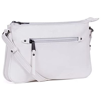 Hexagona Paris Sac porté Travers pour Femme Collection Gracieuse Blanc en Synthétique Porté Croise Sac a Main Femme Sac bandoulière Petit Sac Sac à Main bandoulière Hexagona Paris Sac porté Travers pour Femme Collection Gracieuse Blanc en Synthétique Porté Croise Sac a Main Femme Sac bandoulière Petit Sac Sac à Main bandoulière
