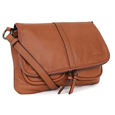 Hexagona Paris Sac porté Travers pour Femme Collection Sauvage Terre en Cuir de Vachette Souple Gras Porté Croise Sac a Main Femme Sac bandoulière Petit Sac Sac à Main bandoulière, Terre, L : 29 x h : 19 x P : 9 cm Hexagona Paris Sac porté Travers pour Femme Collection Sauvage Terre en Cuir de Vachette Souple Gras Porté Croise Sac a Main Femme Sac bandoulière Petit Sac Sac à Main bandoulière, Terre, L : 29 x h : 19 x P : 9 cm