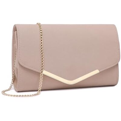 Miss Lulu Pochettes et Clutches Femmes Chaîne À Main Bourse De Fête De Mariage Mini Sac À Bandoulière Portefeuille Pratique Miss Lulu Pochettes et Clutches Femmes Chaîne À Main Bourse De Fête De Mariage Mini Sac À Bandoulière Portefeuille Pratique