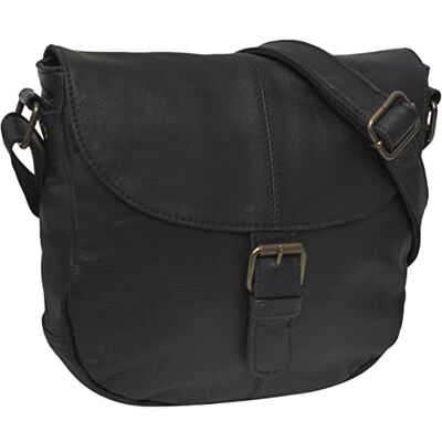 Gusti Leder Gusti Candice Sac à main en cuir pour femme Bandoulière Fête Festival Noir, Einheitsgröße Gusti Leder Gusti Candice Sac à main en cuir pour femme Bandoulière Fête Festival Noir, Einheitsgröße